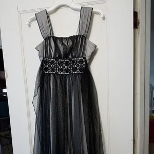 girls sheer dress